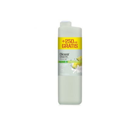 DICORA sprchový gél s vitamínom A - Milk & Melon 1000ml+250GRATIS