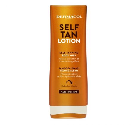 Dermacol Self Tan samoopaľovacie telové mlieko, 200 ml