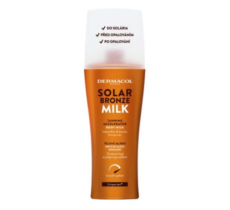 Dermacol Solar Bronze Body Accelerator, telové mlieko urýchľujúce opálenie 200 ml