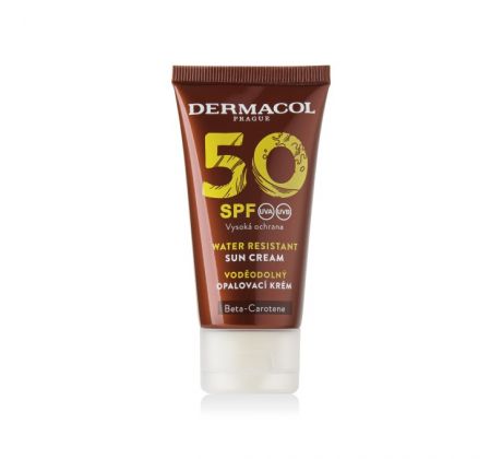 Dermacol Vodeodolný pleťový krém na opaľovanie Sun SPF 50 50 ml